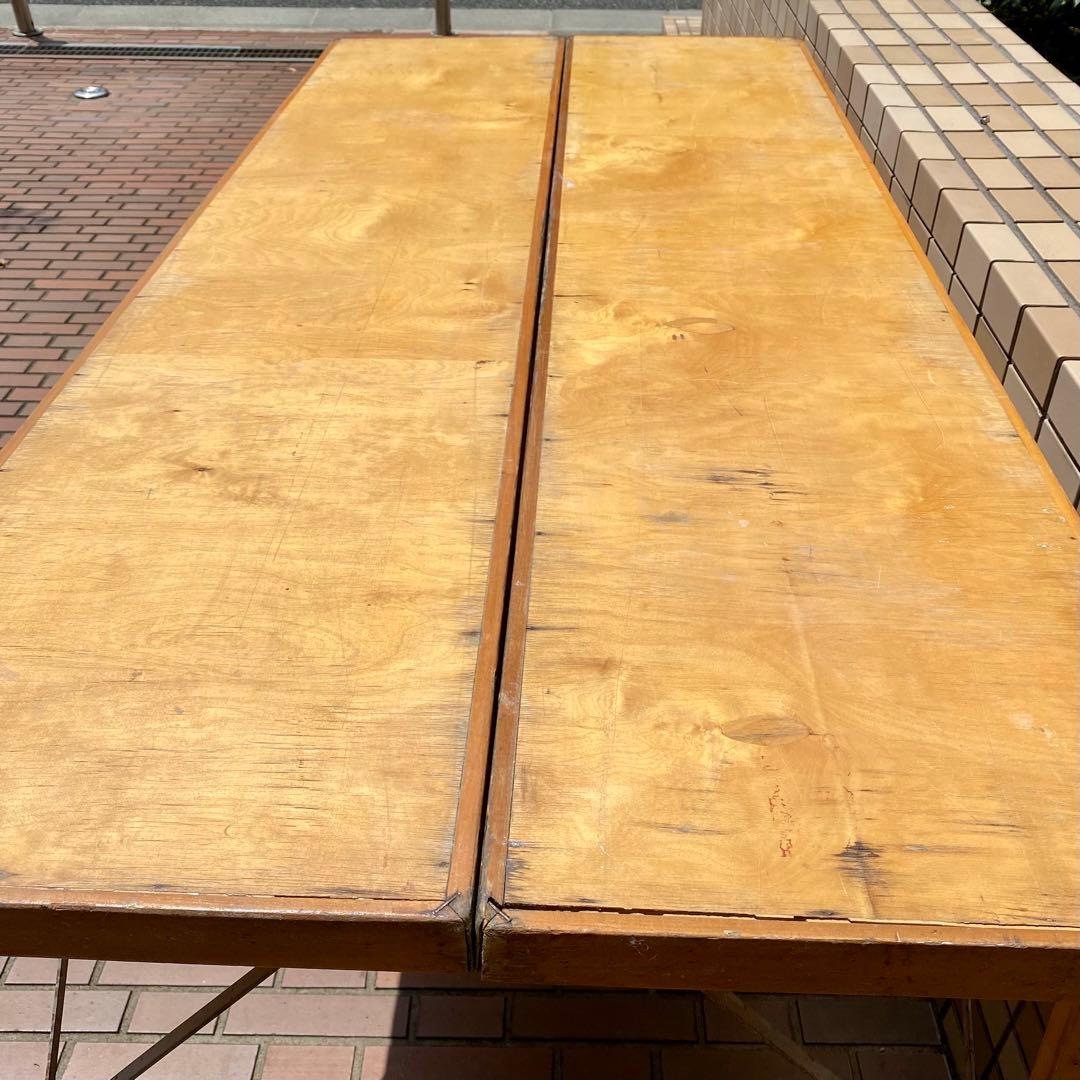 フォールディングテーブル★折り畳み式テーブル★USAビンテージアメリカ★机/家具