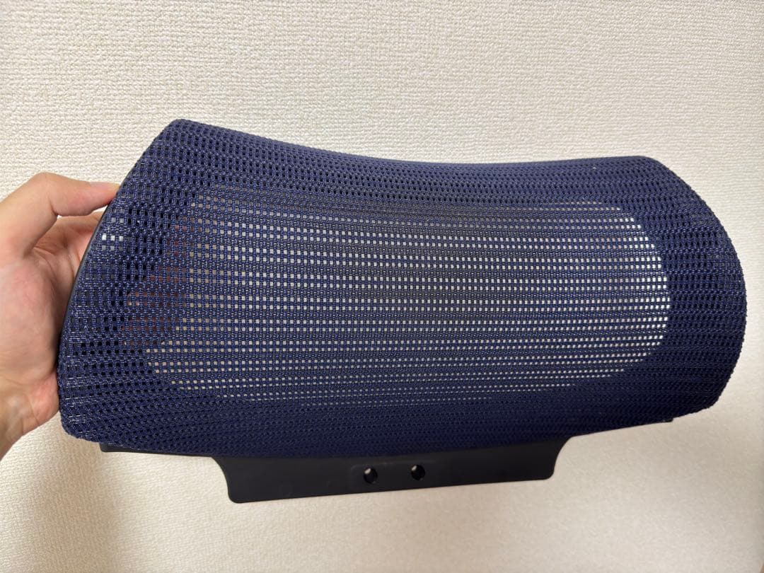 バロンチェア ヘッドレスト 固定型 ブルー