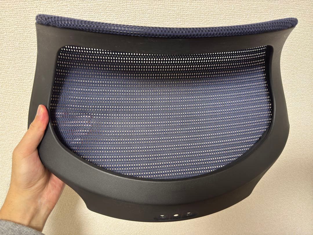 バロンチェア ヘッドレスト 固定型 ブルー