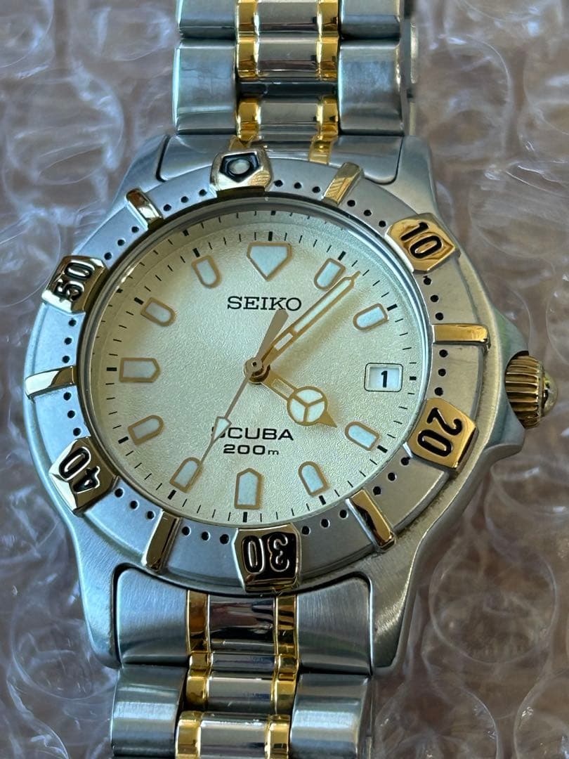 時計 SEIKO SCUBA AIR DIVER 200m 7N35-6010