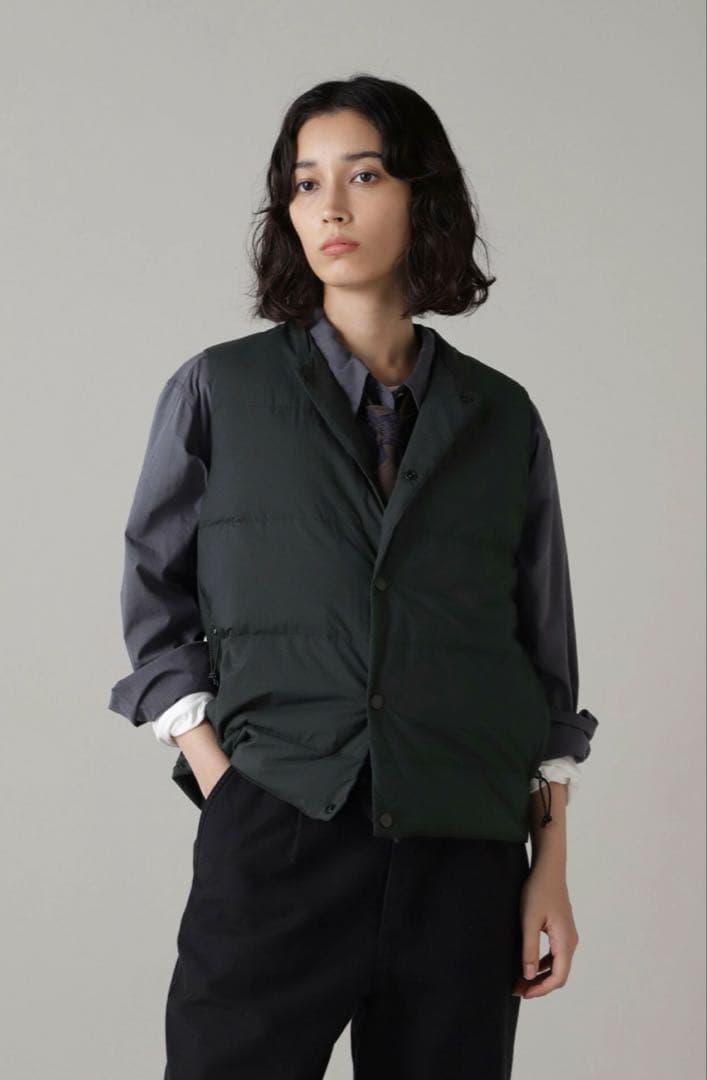 23AW マーガレットハウエル ミズノ ダウンベスト