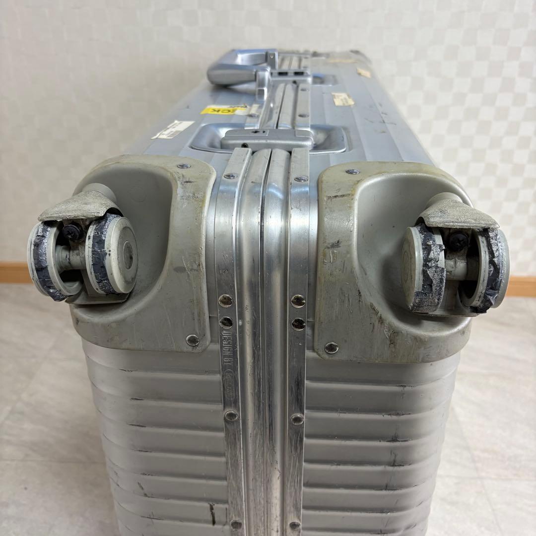 リモワ 931.70 トパーズ『JUMBO』2＋4輪プルタブスーツケース 82L