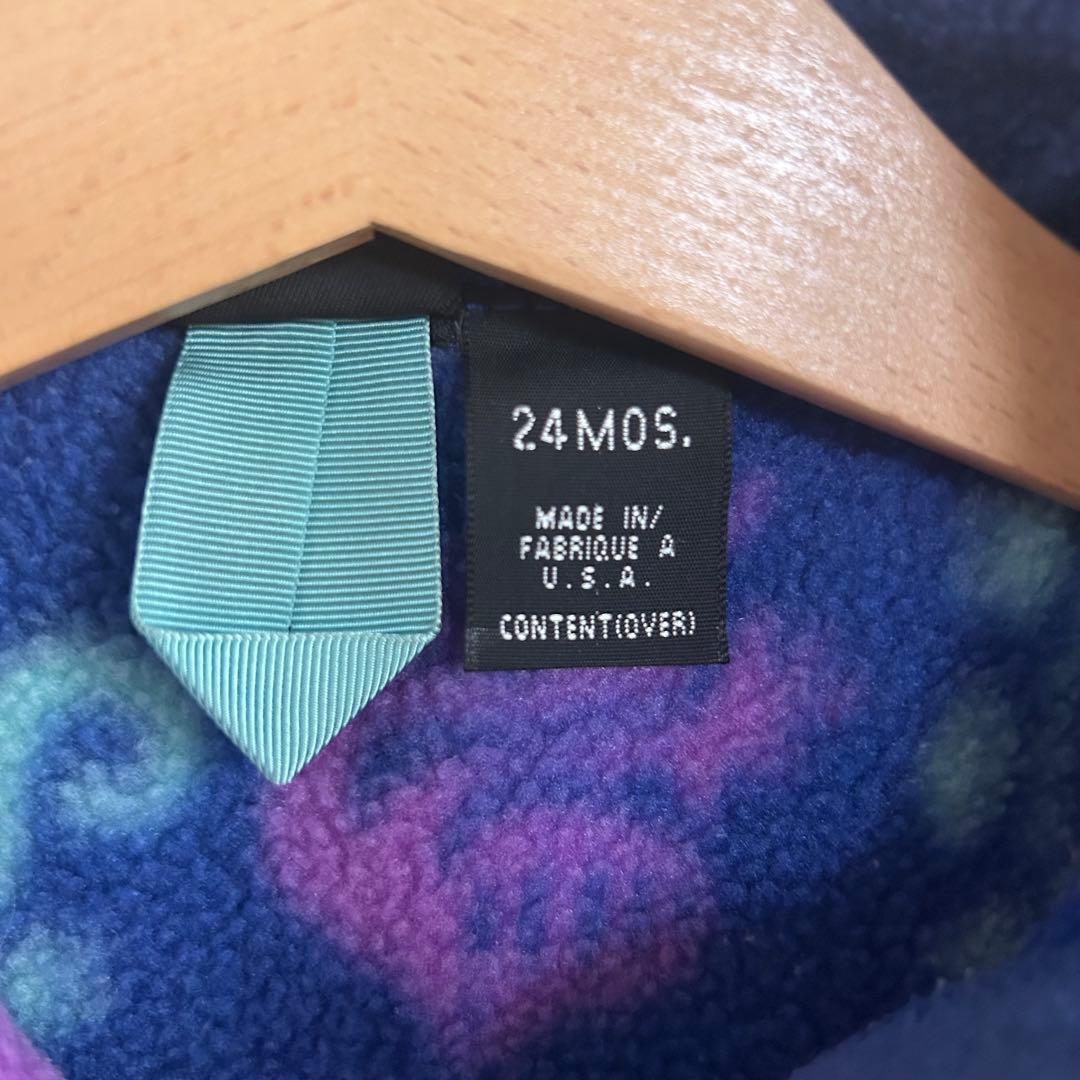 90's patagonia USA製 クリーチャー フリースベスト