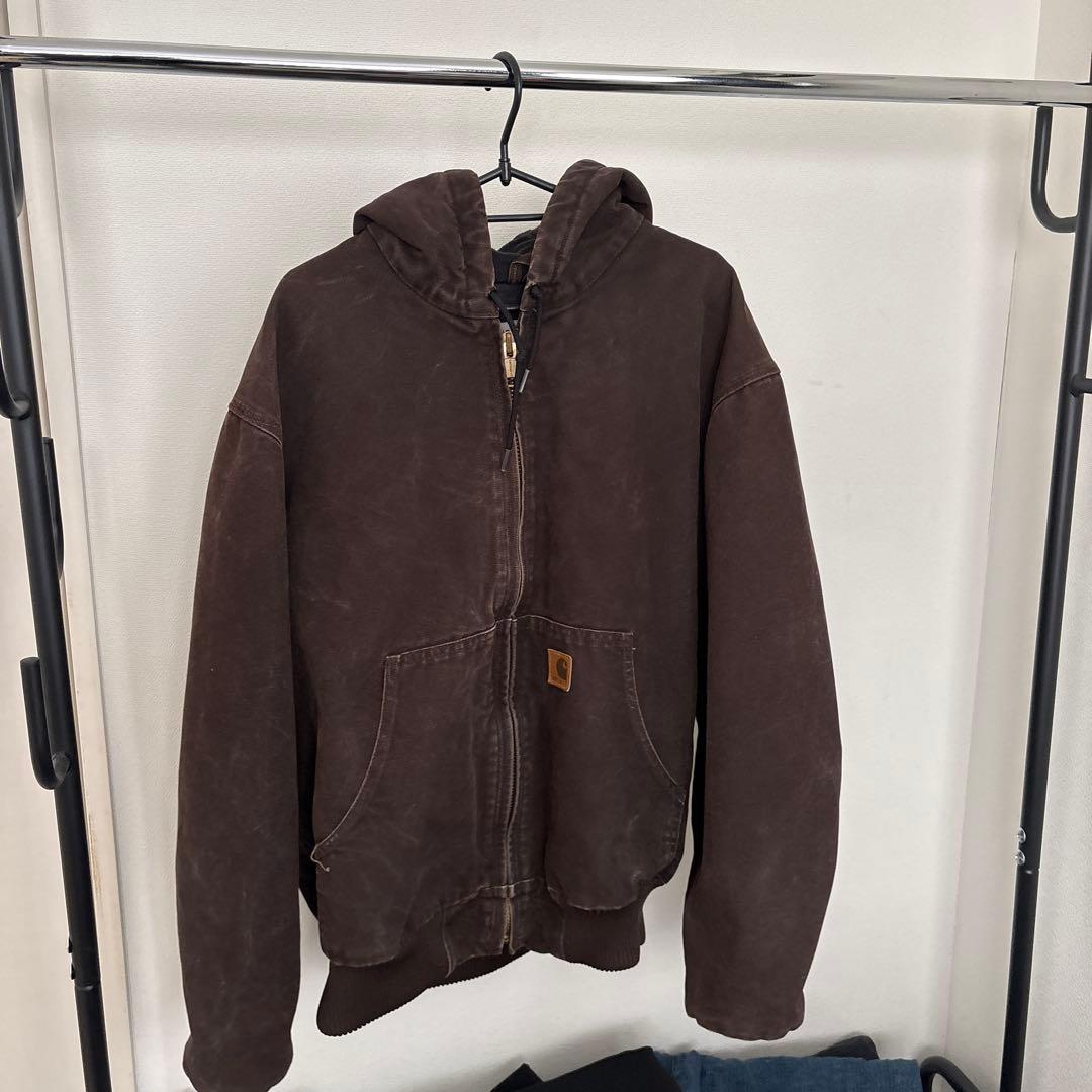 Carhartt フード付きジャケット L ブラウン