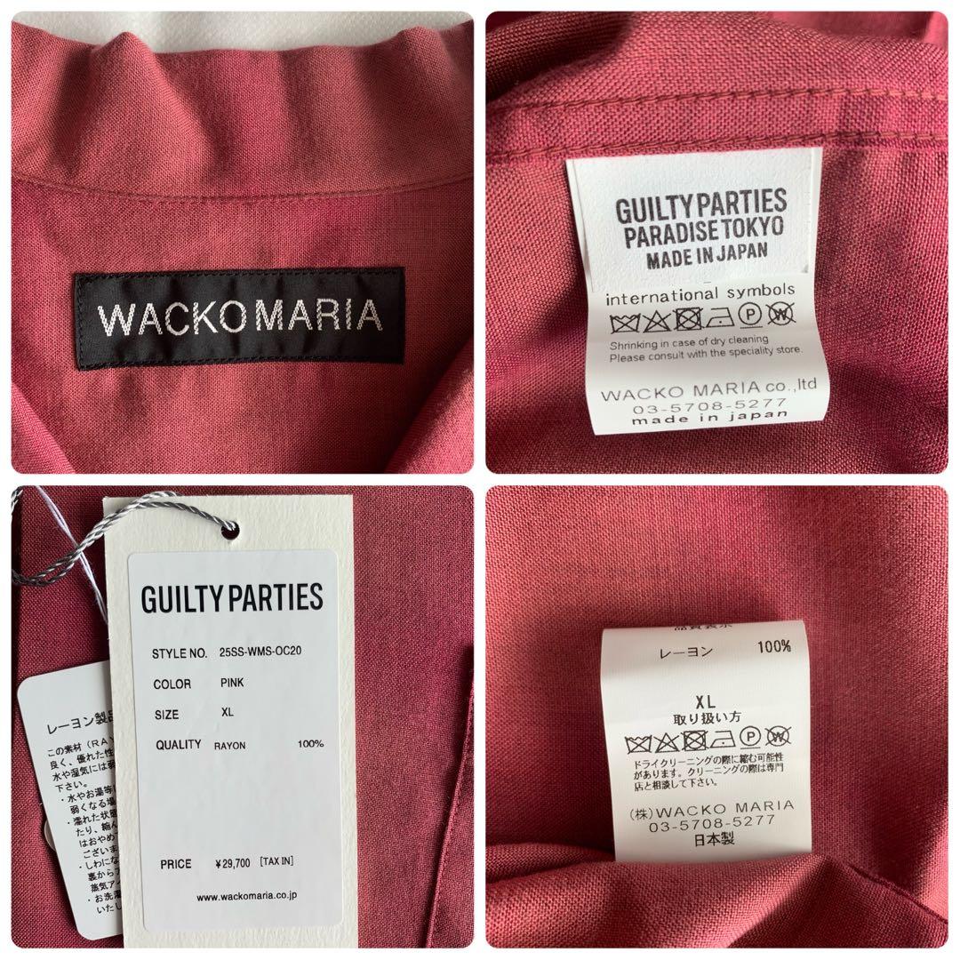 XL【WACKOMARIA】OMBRE CHECK S/S／新品タグ付／送料込