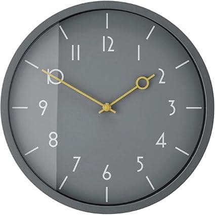 インターフォルム CL-4344GY VETELI ヴェテリ 壁掛け時計