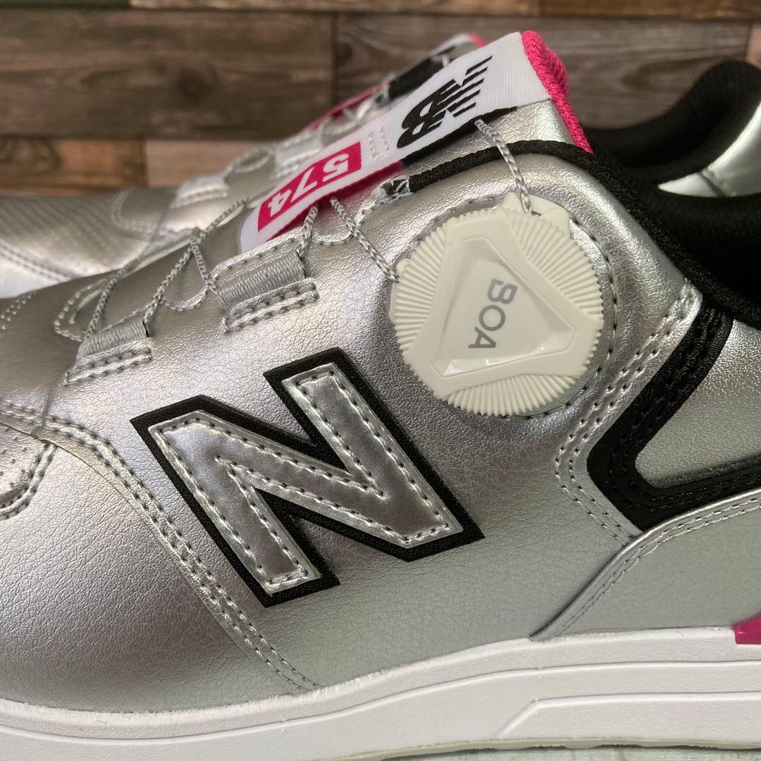 ✨新品✨ ニューバランス 574 v3 BOA ゴルフシューズ　ボア　25cm