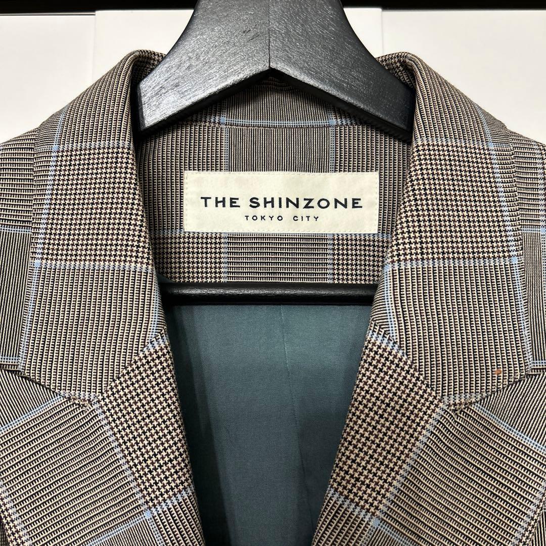 THE SHINZONE チェック柄パンツスーツ上下