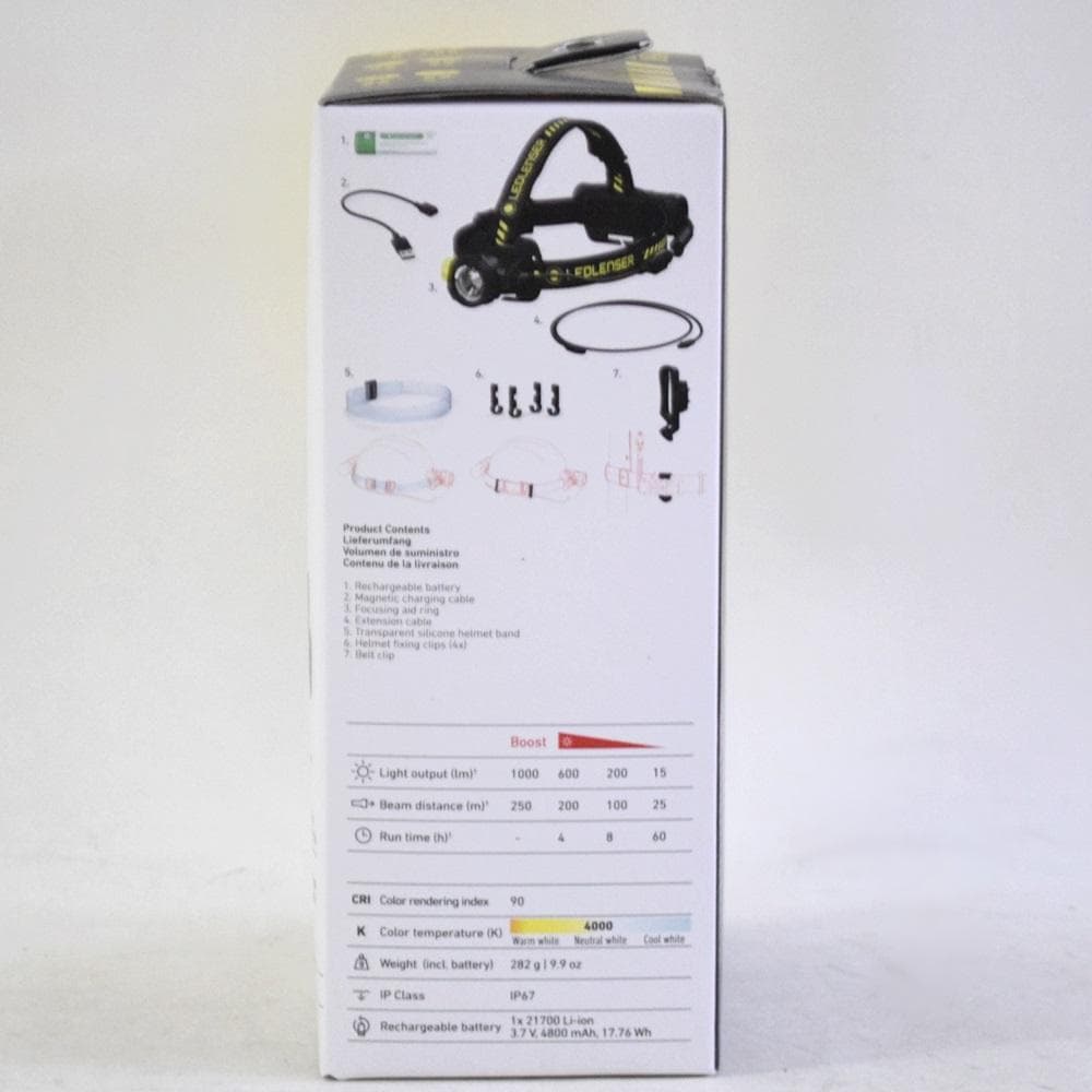 新品 LEDLENSER LEDヘッドライト H7R WORK レッドレンザー