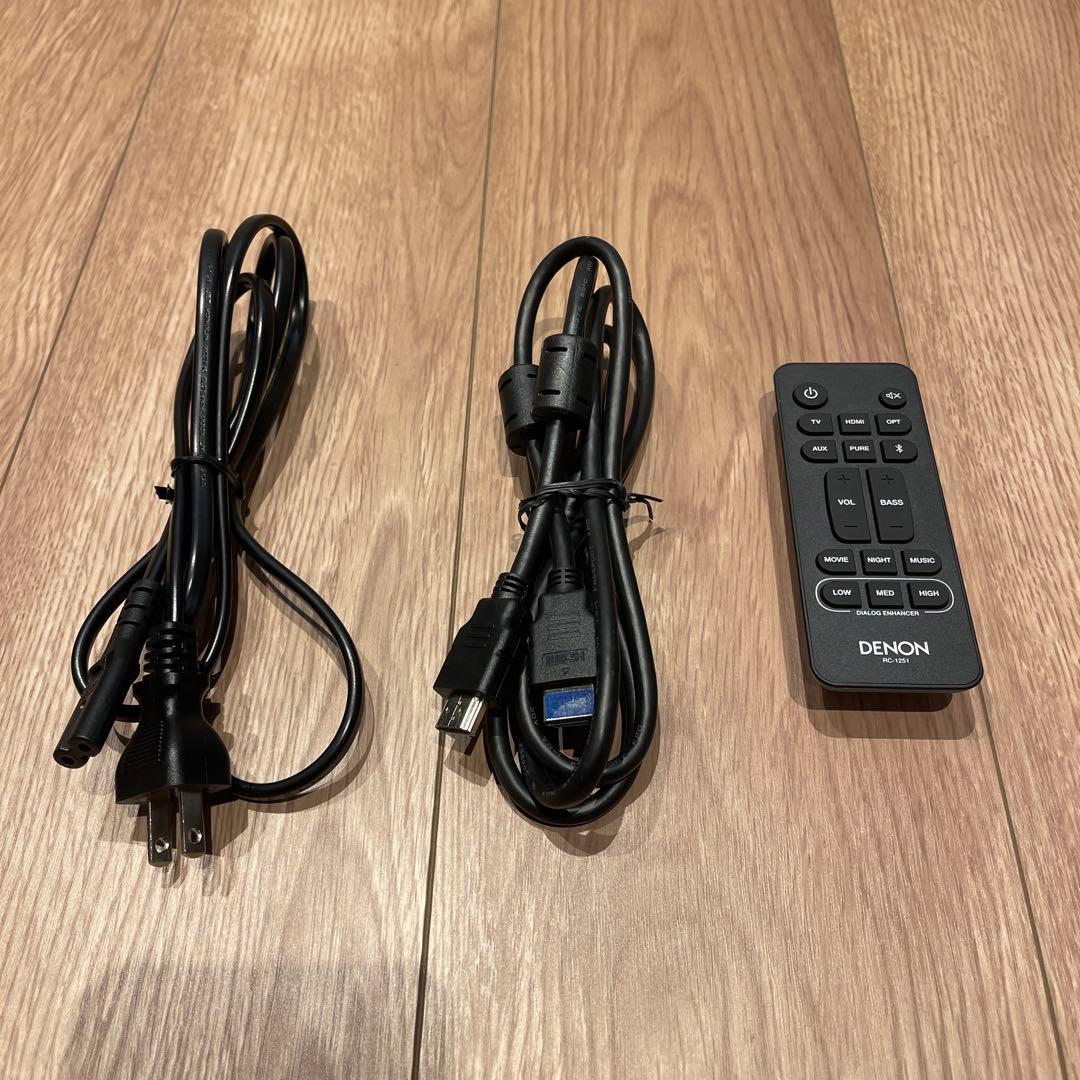 デノン サウンドバー サブウーハー内蔵 Dolby Atmos DHT-C210