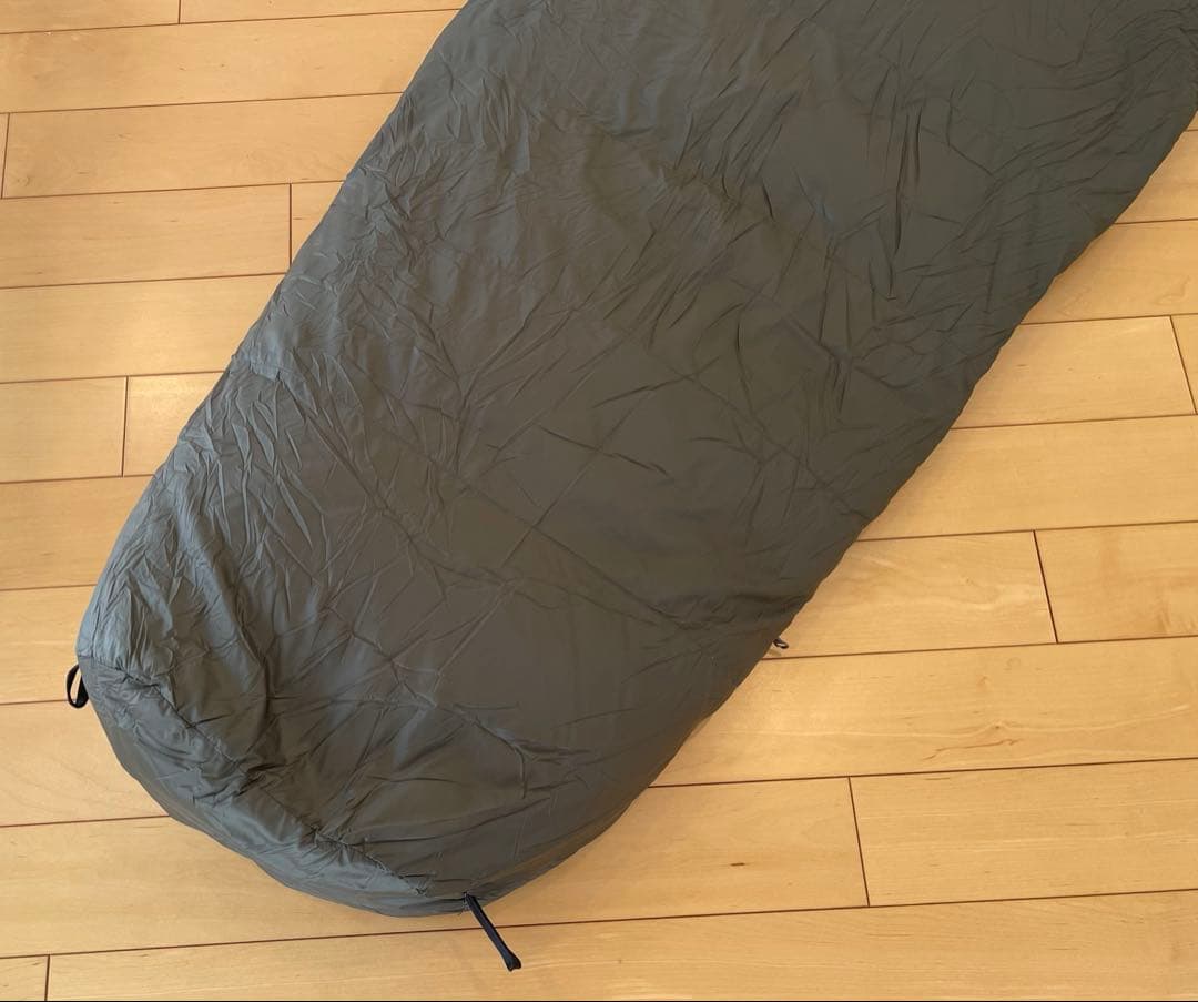 NANGA シュラフ 500STD カーキ色