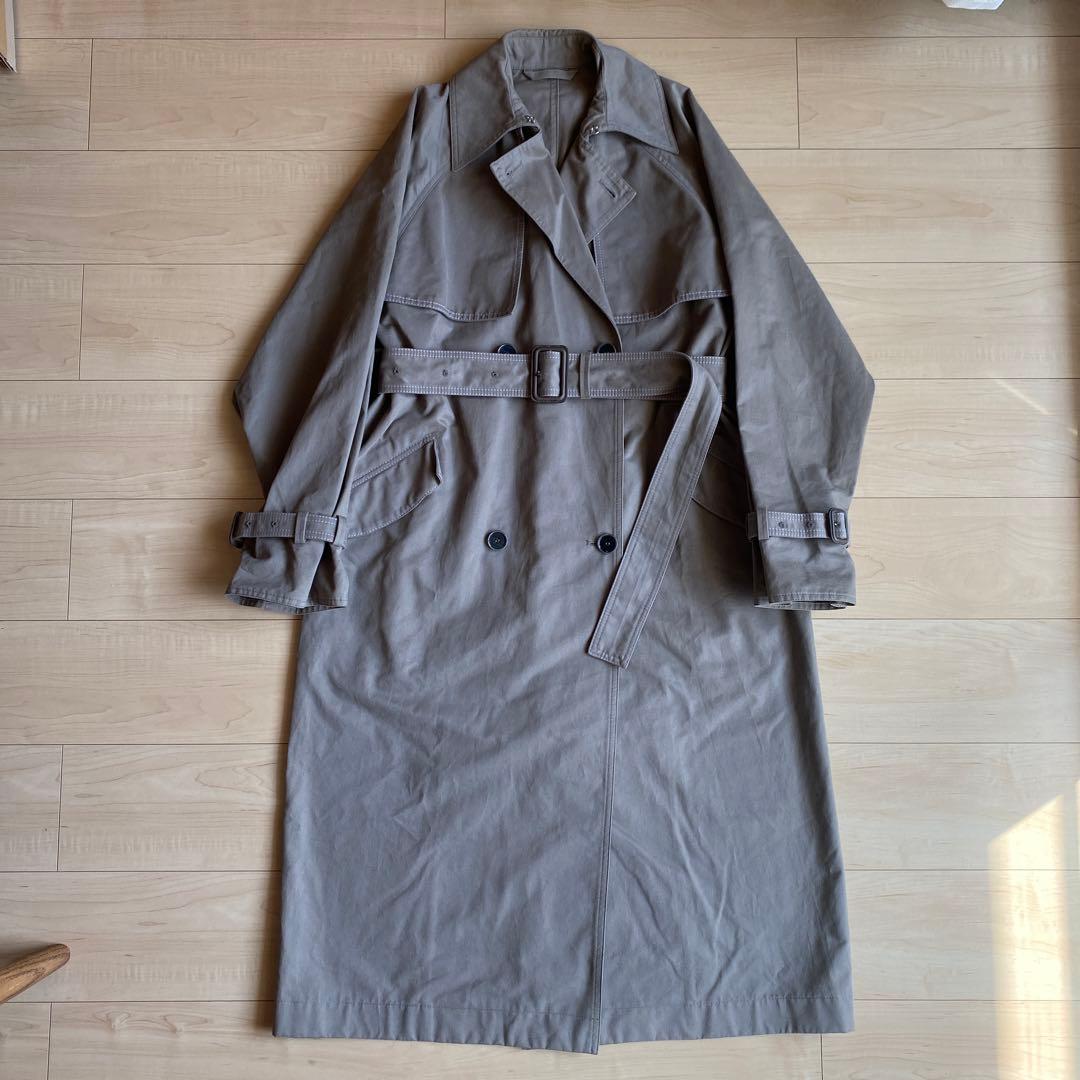 Acne Studios ダブルブレスト オーバーサイズ トレンチコート