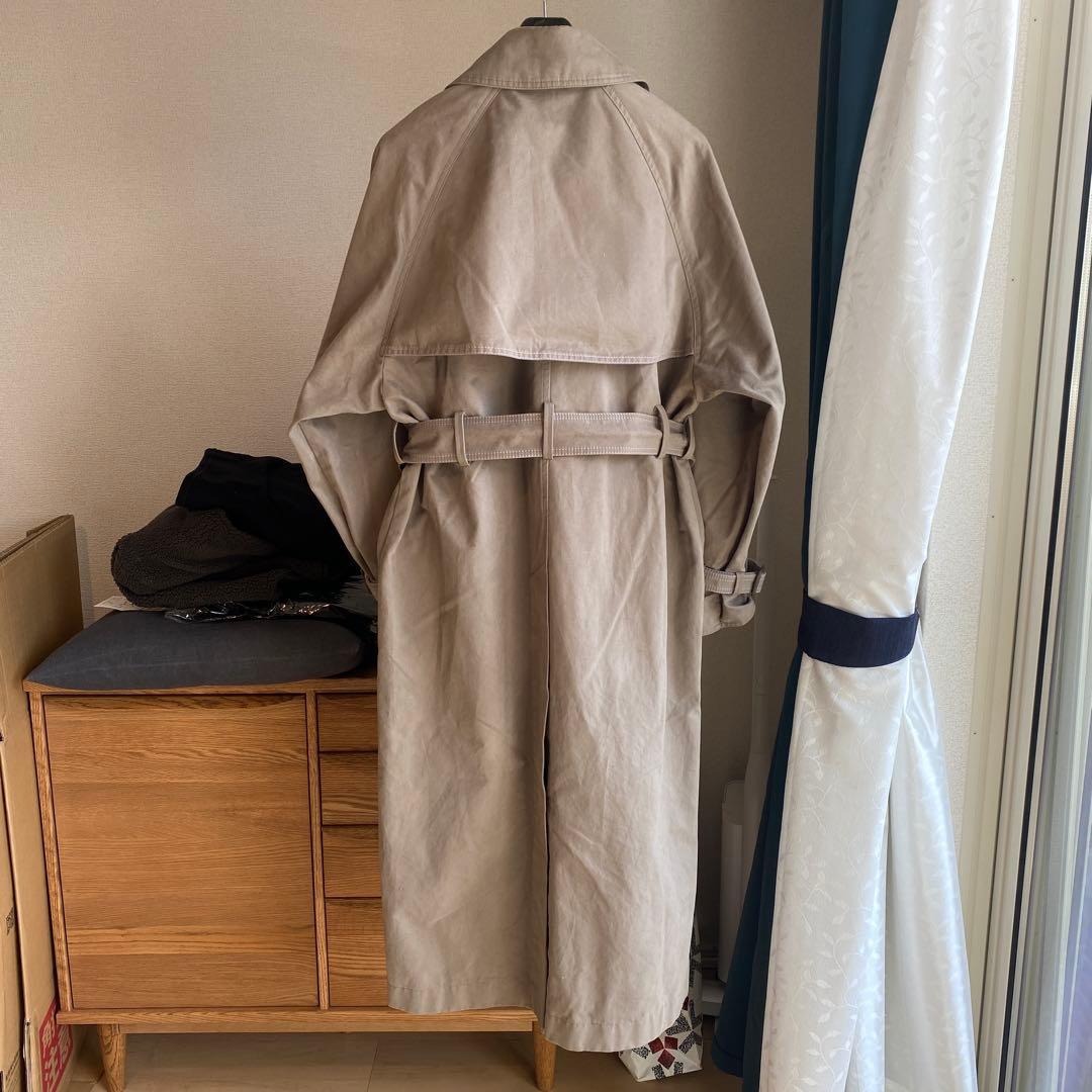 Acne Studios ダブルブレスト オーバーサイズ トレンチコート