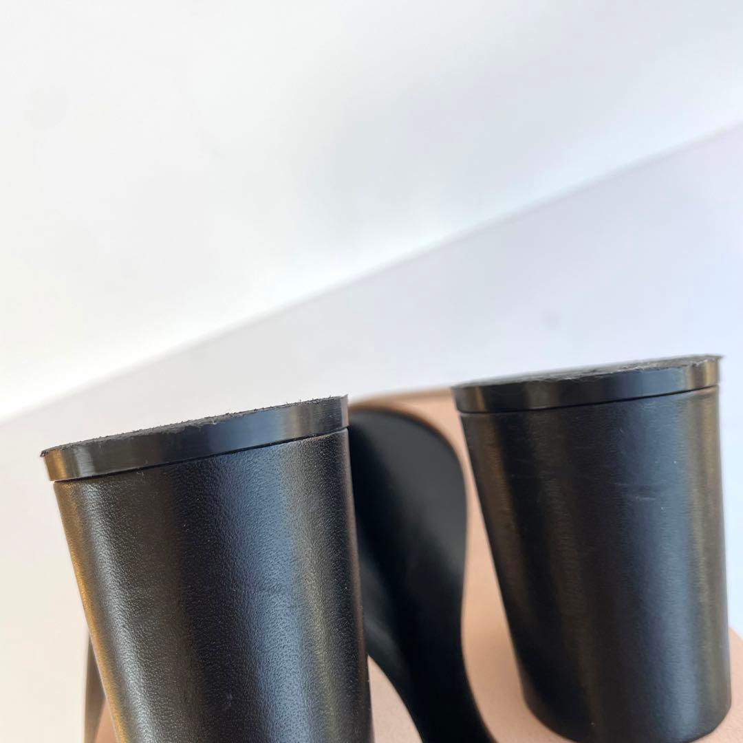 未使用級☆CLANE パンプス POINTED WAVE PUMPS 23.5