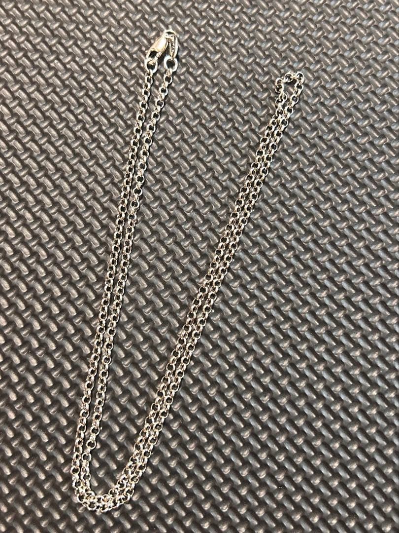 クロムハーツ ペンダントCHクロス スモール チェーン付き シルバー925 刻印