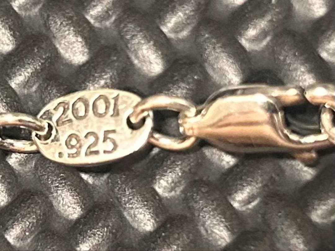 クロムハーツ ペンダントCHクロス スモール チェーン付き シルバー925 刻印