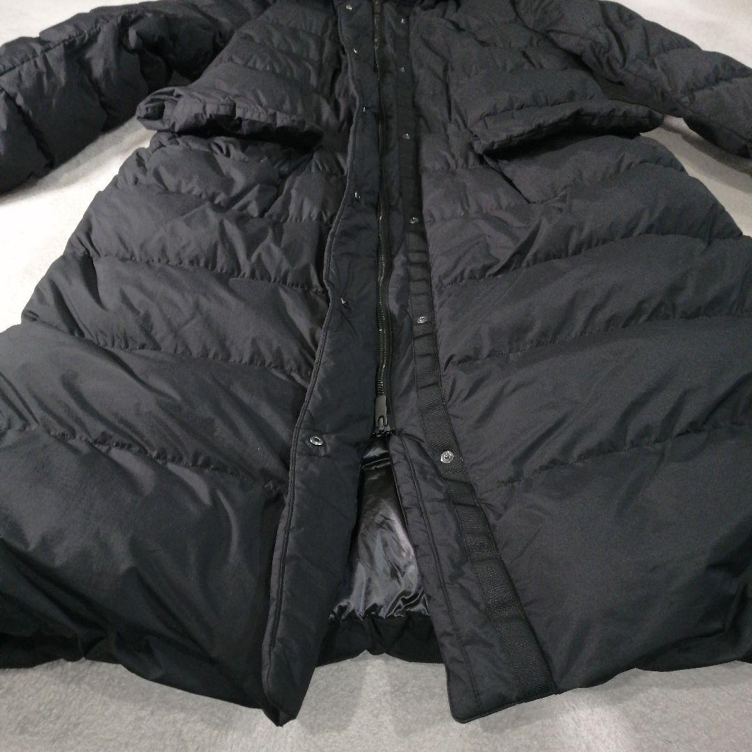 ユニクロ　プラスJ　ウルトラライトダウンフーデッドコート　ブラックXL