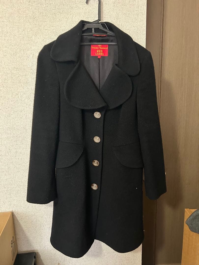 Vivienne Westwood RED LABEL ラブ襟ロングコート 2