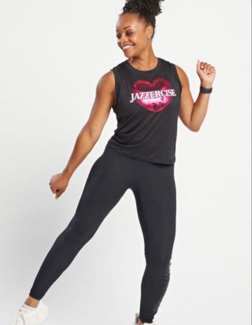 ジャザサイズ　jazzercise タンクトップM