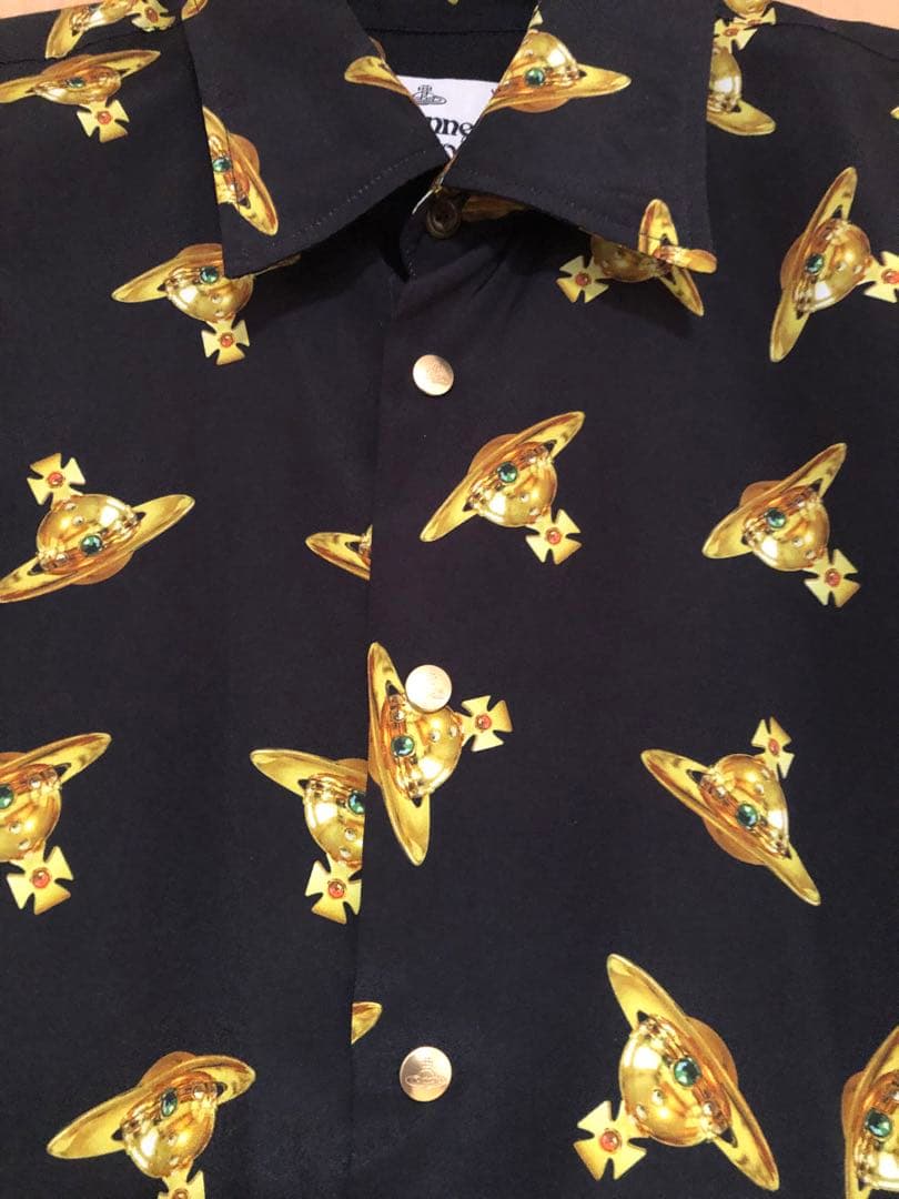 Vivienne Westwood オーブプリント 長袖シャツ