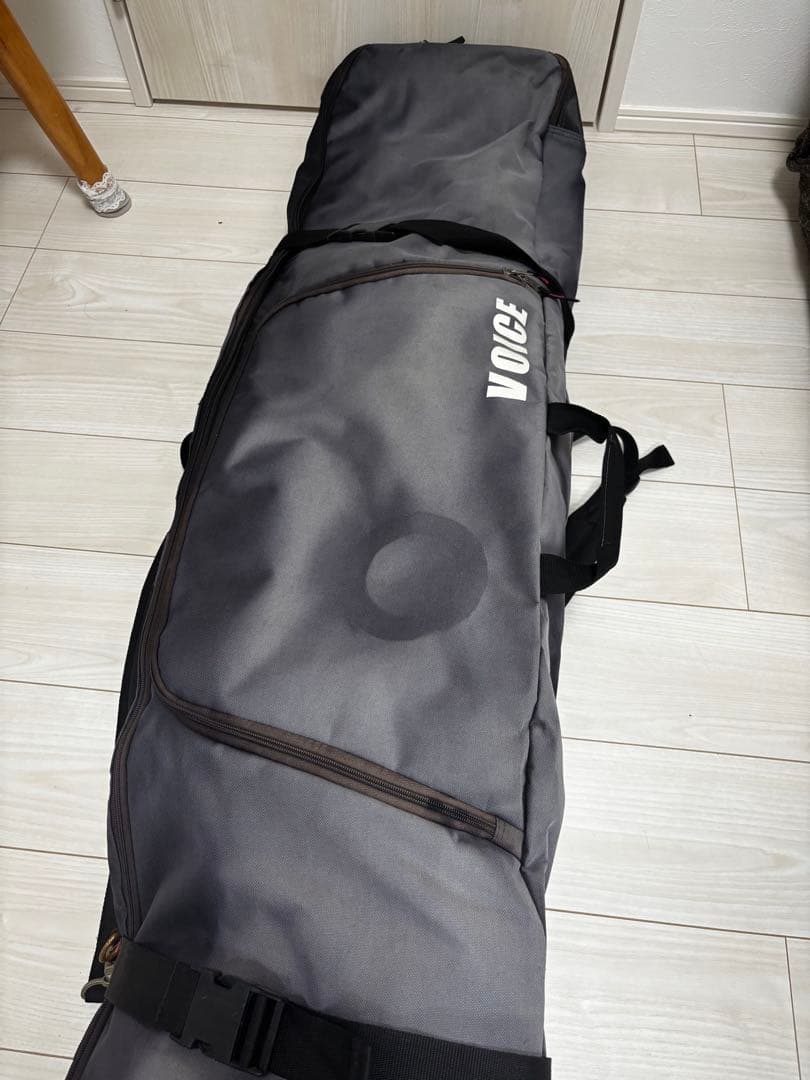 ZUMA イエロービンディング　スノーボード、ブーツ、ケース4点セット