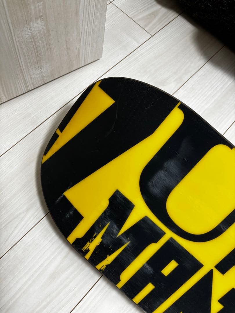 ZUMA イエロービンディング　スノーボード、ブーツ、ケース4点セット