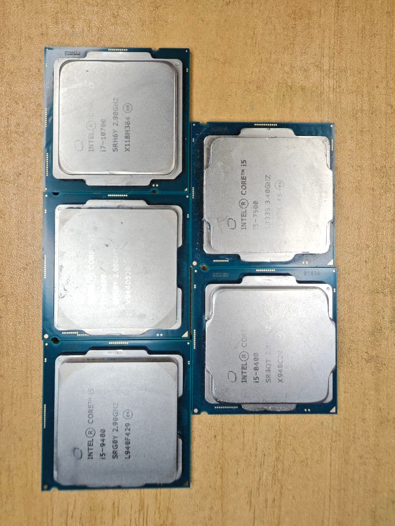 m*o様 Intel Core i7 i5 CPU 5枚セット
