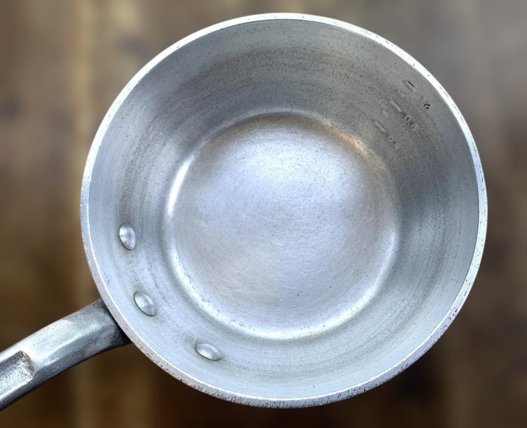 DON 片手浅型鍋 4点（φ24・φ15×3）＋中尾アルミ 片手鍋φ18 計５点