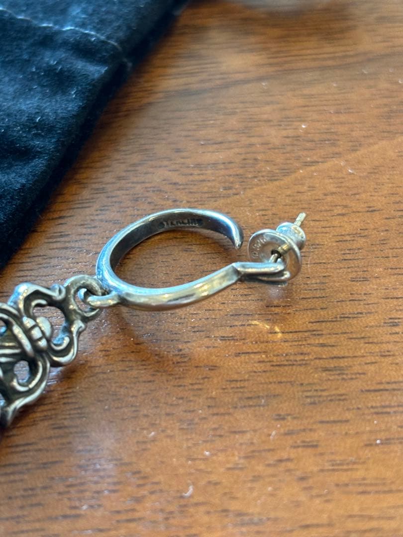 chrome hearts クロムハーツ ダガー フープピアス