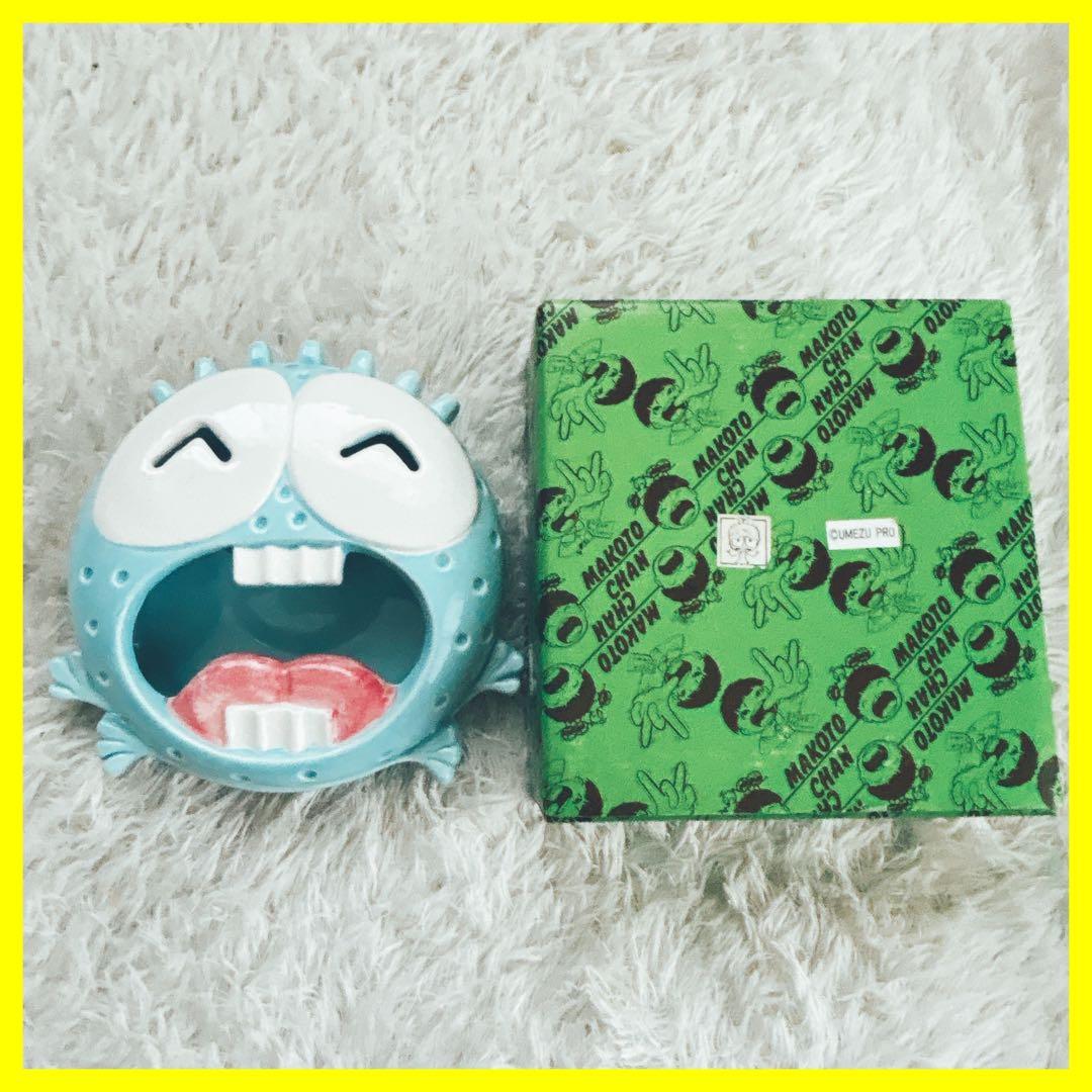 超レア物】楳図かずお まことちゃん かとりまこと虫 陶器 蚊取線香入れ