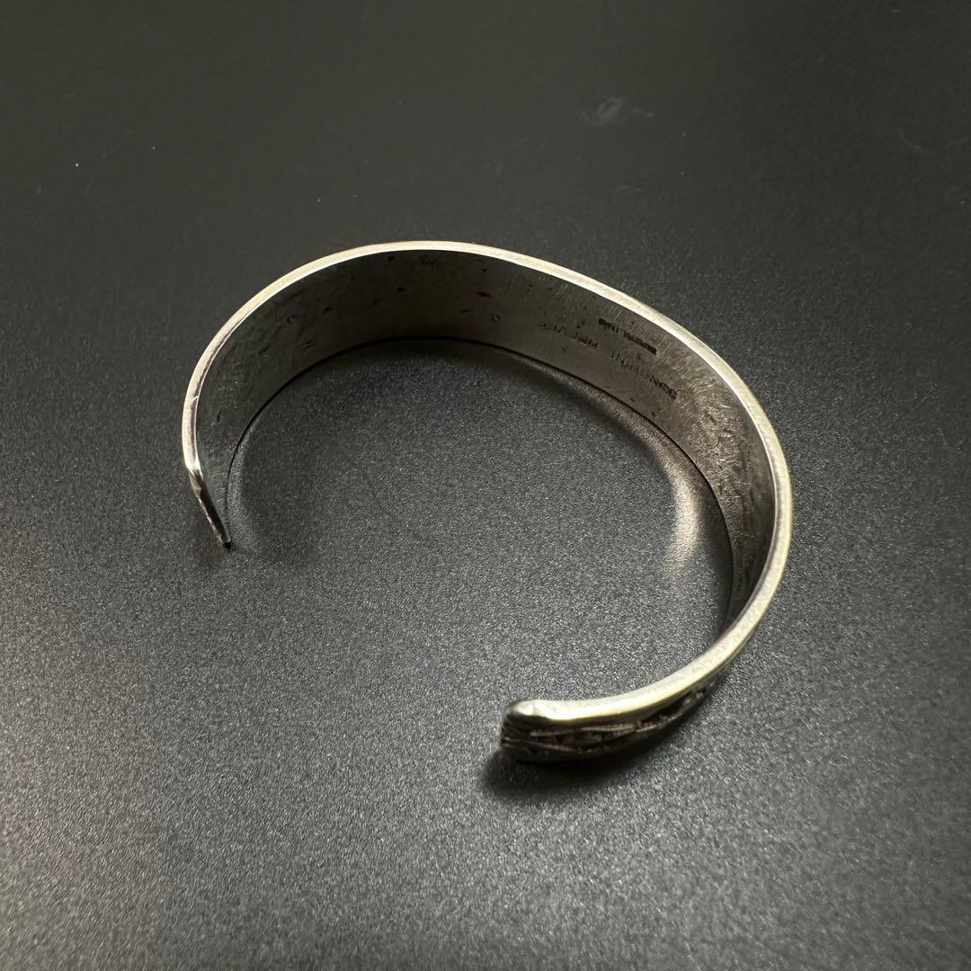 NAVAJO Sunshine Reeves スタンプワークバングル 15mm幅