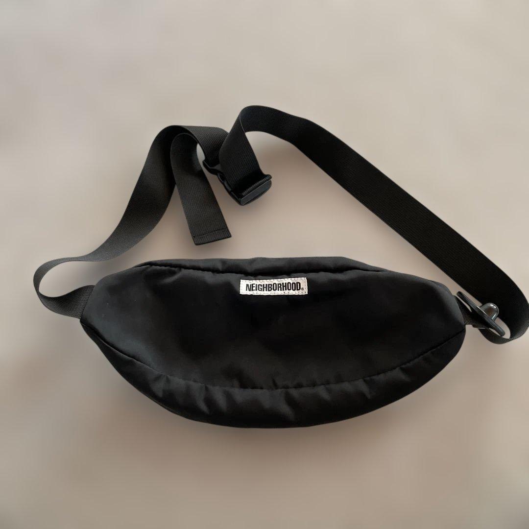 【美品】NEIGHBORHOOD ボディバッグ 黒