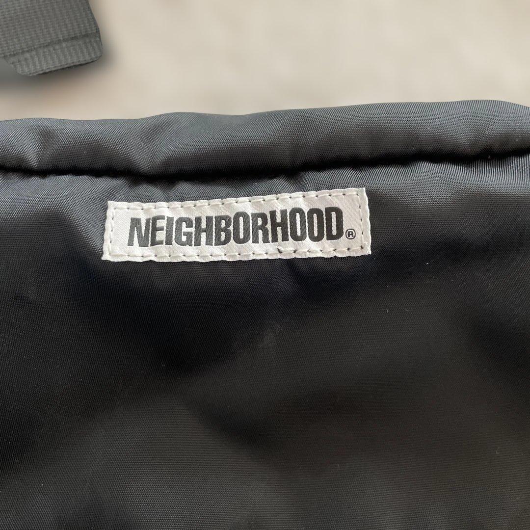 【美品】NEIGHBORHOOD ボディバッグ 黒