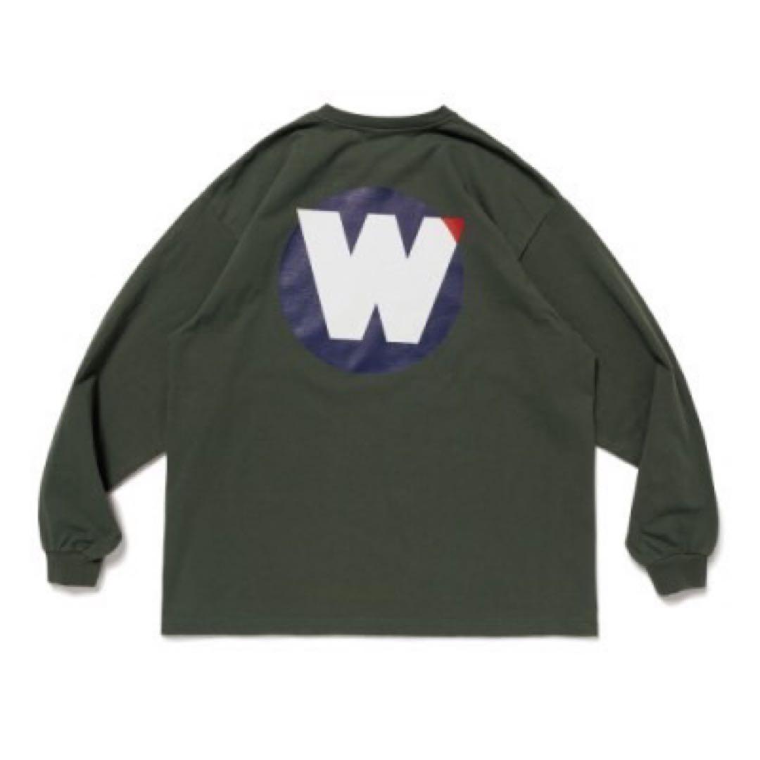 WTAPS オリーブ色 長袖カットソー
