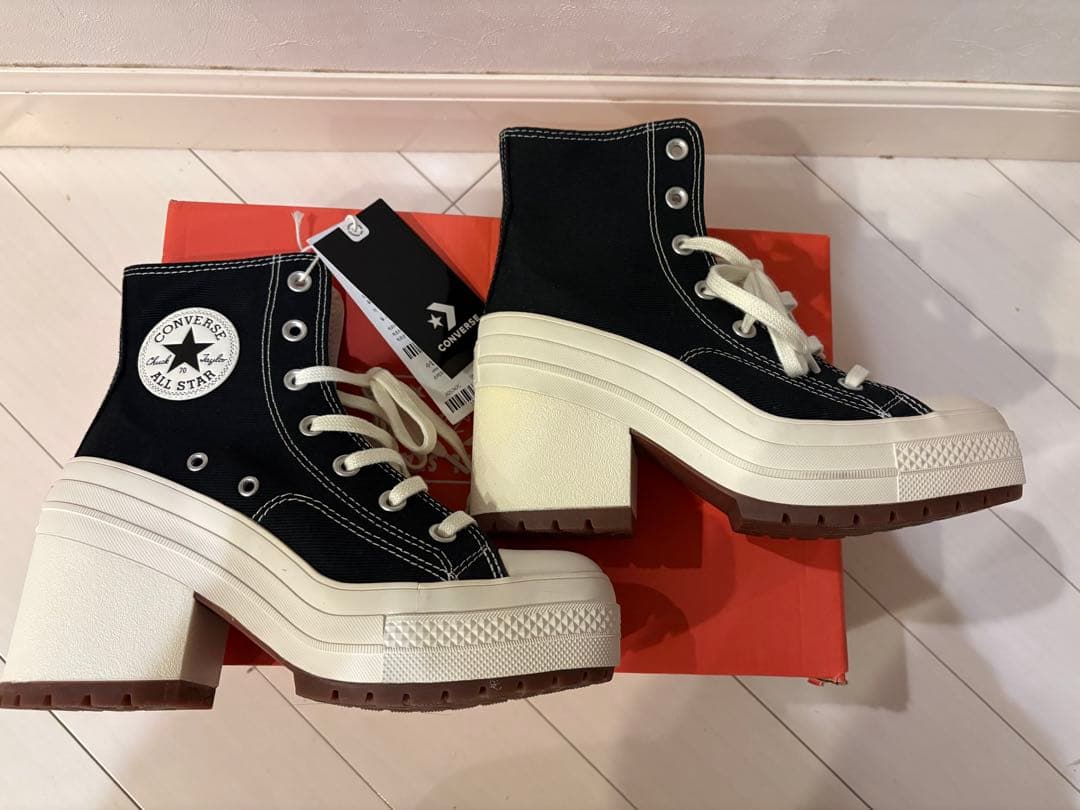 新品　CONVERSE チャックテイラー　厚底　ハイカット　コンバース　韓国