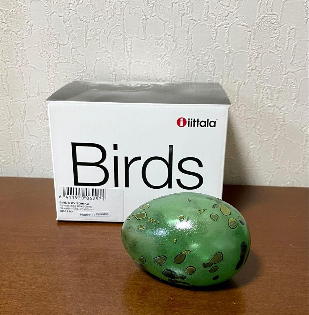 未使用　イッタラ　Birds by Toikka Rakatti Egg