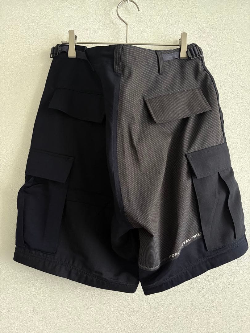 【即発送美品】COTD2WAY WOOL PATCHWORK TROUSERS