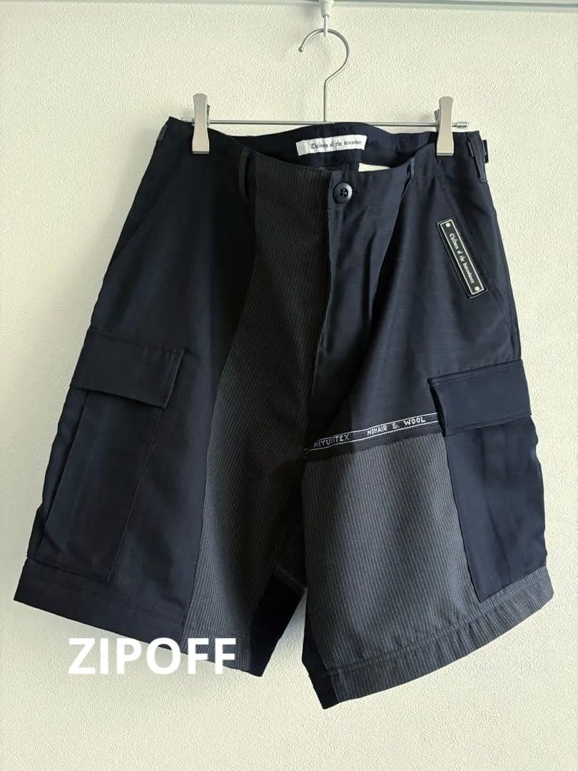 【即発送美品】COTD2WAY WOOL PATCHWORK TROUSERS