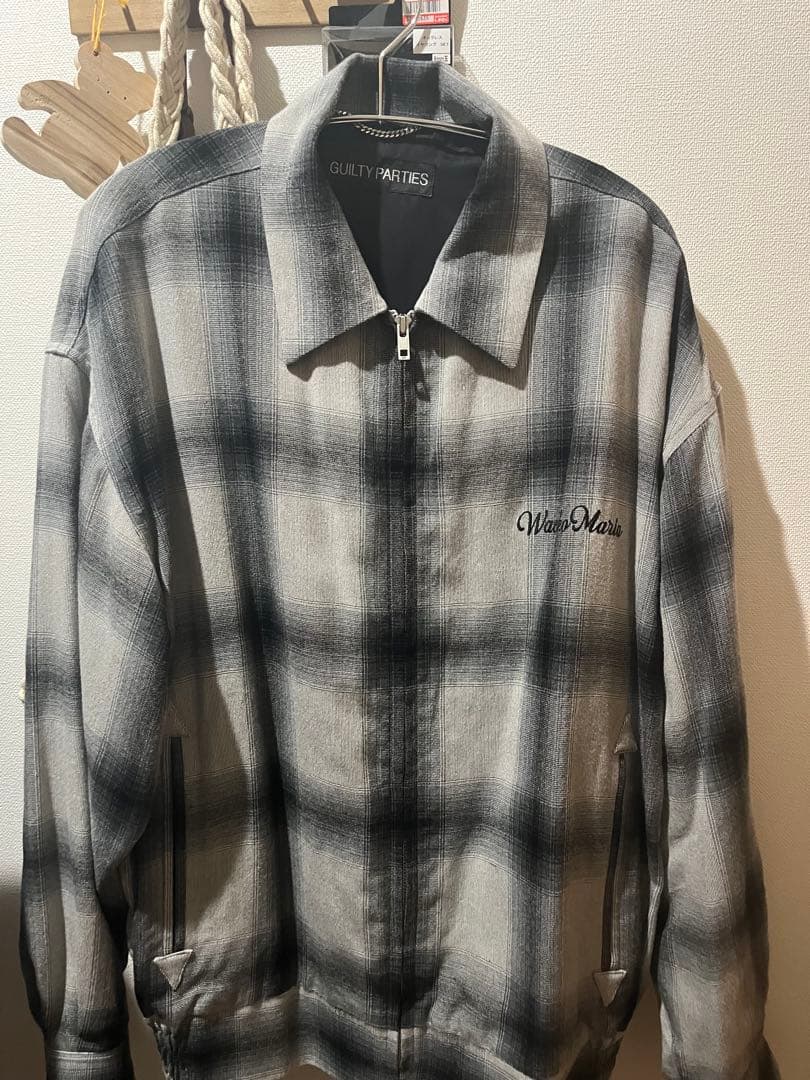 WACKO MARIA OMBRE CHECK 50'S JACKET最安値