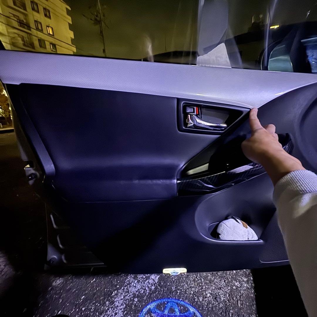 レア？ プリウス 30 前後共通 全グレード可 ホワイト カーボン 内装品セット