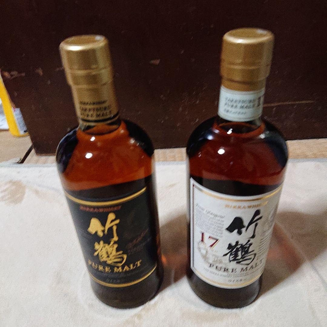 竹鶴ピュアモルト1本竹鶴17年1本