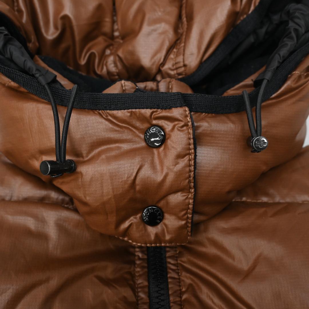 48086★冬 モンクレール MOKACINE ダウンコート モカシン*