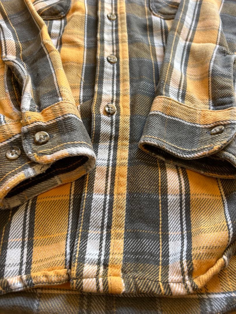 90s USA製　セントジョンズベイ　ネルシャツ M