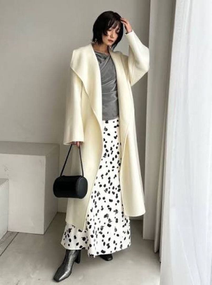 新品FRAY I.Dフレイアイディー定価50600円リバーロングコート