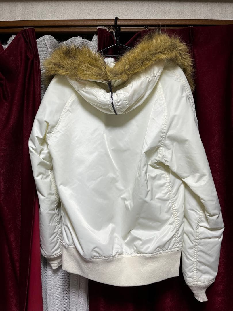 ALPHA INDUSTRIES アルファ N2B フライトジャケット L 白