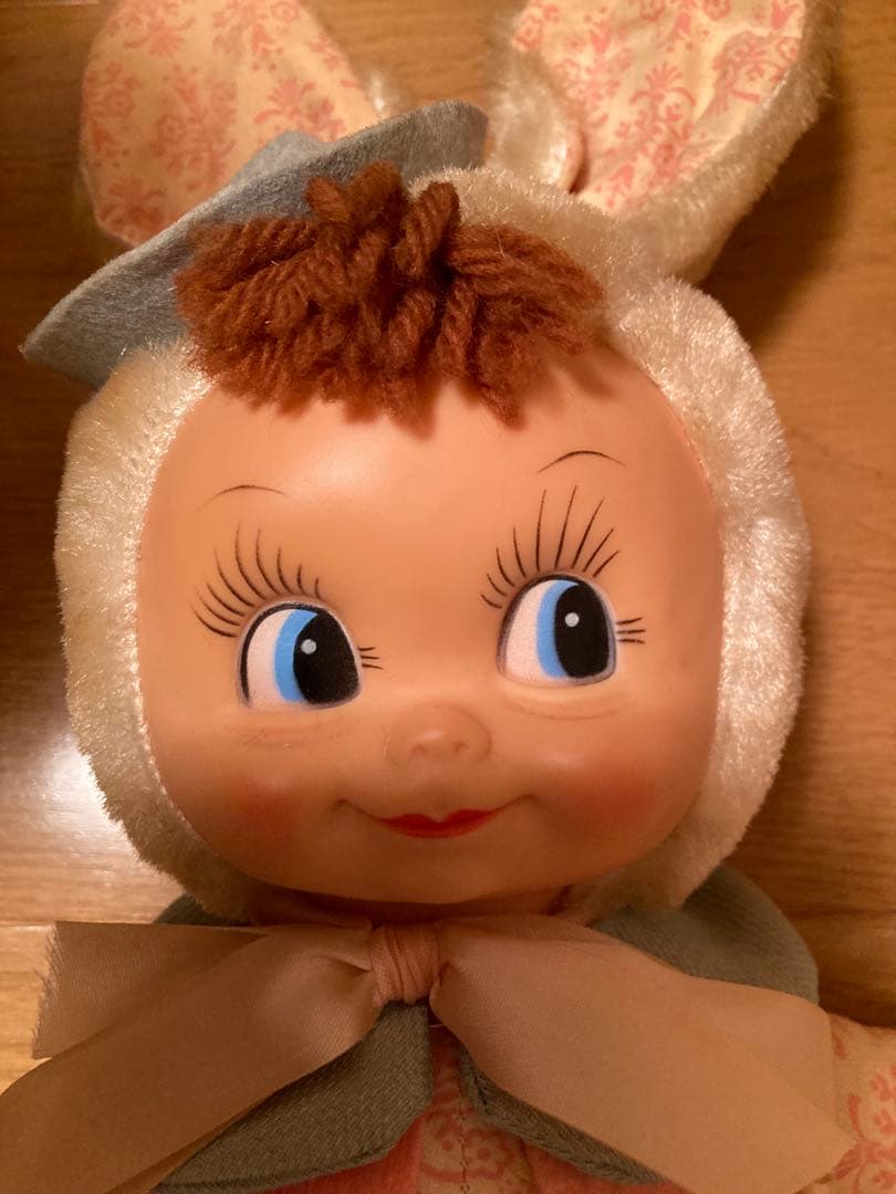 ガンドうさぎちゃんのラバーフェイスドール