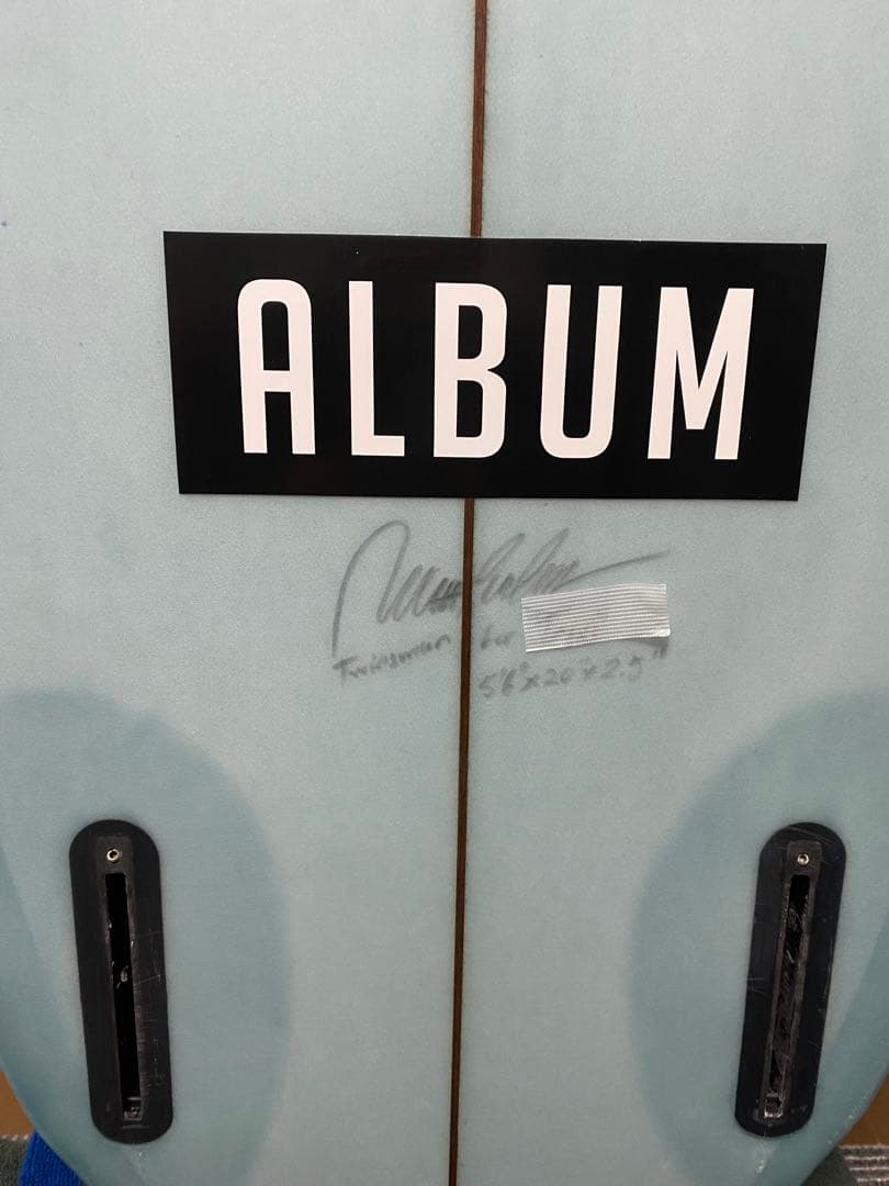 ALBUM surfboard Twins man 手渡し