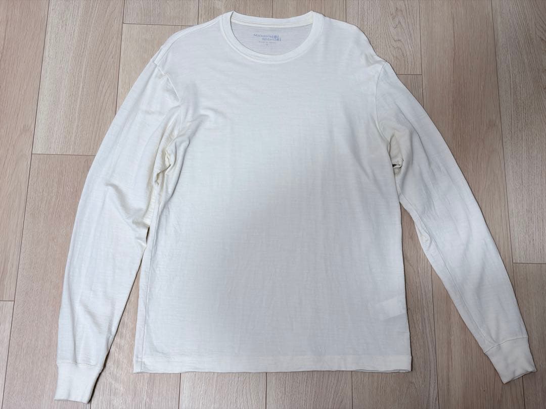 メーカーズシャツ鎌倉　メリノウールTシャツ　黒白セット　Mサイズ