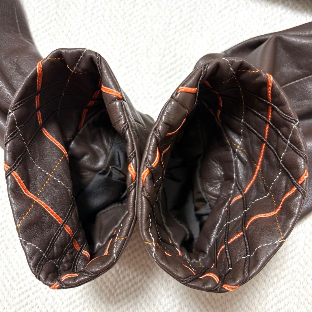 極美品 PIERRE BALMAIN VINTAGE ナッパレザー レザーコート