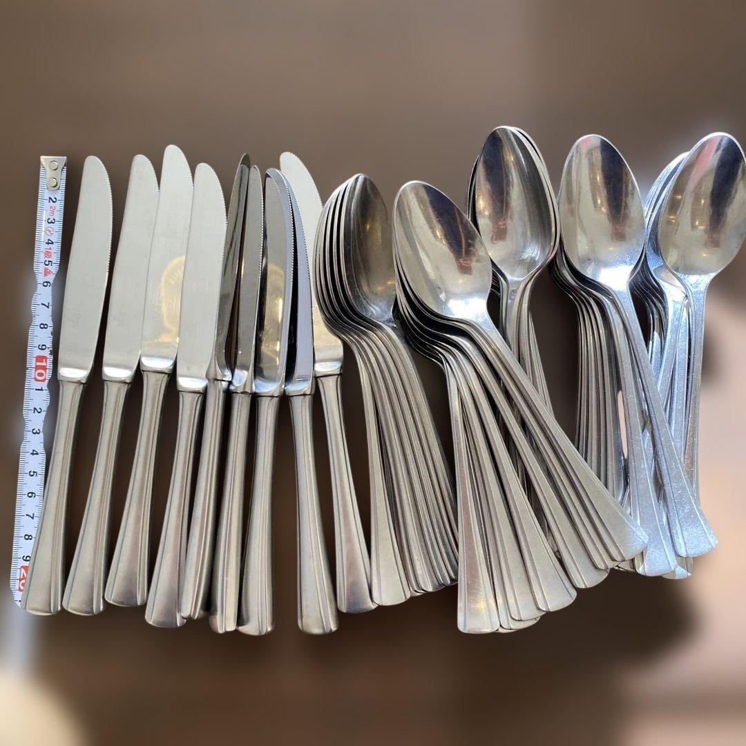 スプーン３８本ナイフ57本合計95本セット　ステンレス